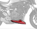 Yamaha MT07 & FZ07 2013-2017 GRP  Belly Pan Spoiler Red (lava red) Pyramid