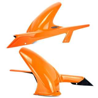 KTM Duke 125/200/390 2012 > Gloss Orange Hugger by Pyramid Plastics