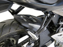Suzuki GSX-S125 17-2023 Matt Black & Silver Mesh Rear Hugger  Powerbronze