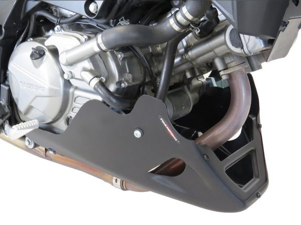 Suzuki DL650 V-Strom 2017 - 2023 Belly Pan Matt Black Finish by Powerbronze