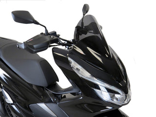 Fits Honda PCX125 18-2020 Airflow Light Tint DOUBLE BUBBLE SCREEN by Powerbronze