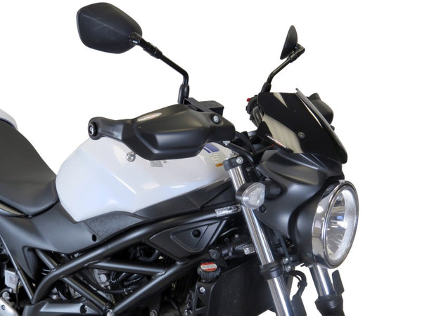 Suzuki SV650       2016-2024  Matt Black Handguard/Wind Deflectors Powerbronze