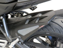 Yamaha MT-125  2020-2023 Matt Black & Silver Mesh Rear hugger by Powerbronze