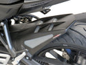 Yamaha YZF-R125  2019-2024 Matt Black & Silver Mesh rear hugger by powerbronze