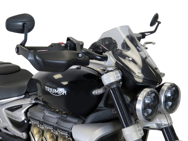 Triumph Street Triple RS 20-2024 Matt Black Handguard/Wind Deflectors Powerbronze