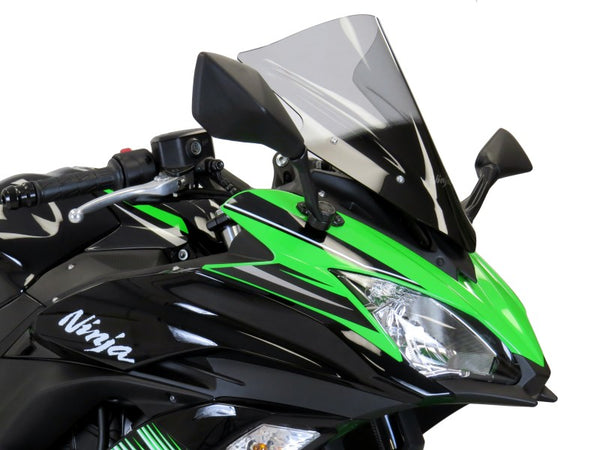 Kawasaki Ninja 650  17-2019  Airflow Dark Tint DOUBLE BUBBLE SCREEN powerbronze.