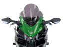 Kawasaki H2 SX  18-2022 Airflow Dark Tint EXTRA HIGH BUBBLE SCREEN by Powerbronze.