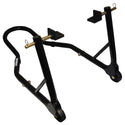 MotoGP Round Tubing Front Track Paddock Stand - Black