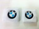 BMW White Motorcycle Front & Rear Brake Master Cylinder Shrouds, Socks, Covers