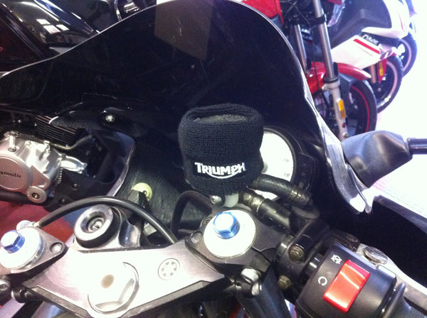 Triumph Front & Rear Brake Reservoir Shrouds Socks Cover