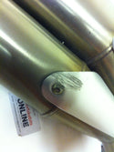 MV Agusta Brutale 910r Pair upper & lower Silencers  Used Condition with scuffs .