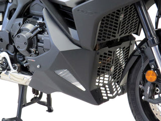 Fits Honda NT1100 (DCT model) 2022 >  Fairing Lowers Matt Black & Silver Mesh by Powerbronze