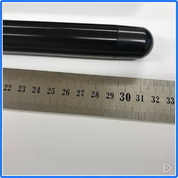 STP Replacement Long Clip-On Tubes - Tek2 Calibrated -Black PAIR MBB