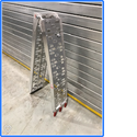 HEAVY DUTY Aluminium Folding Loading Ramp 340Kg Load - 2170mm x 230mm (Extended)