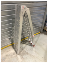 Track Bike Aluminium Folding Loading Ramp 340Kg Load - 2170mm x 230mm (Extended)