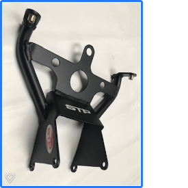 Yamaha YZF-R6  2017-2020 Lightweight Aluminium Front Fairing Bracket & Scoop BSB.