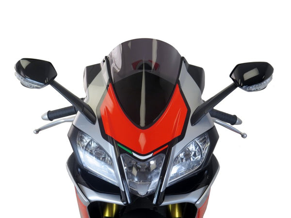 Aprilia RSV4 RF  15-2020 Airflow Dark Tint DOUBLE BUBBLE SCREEN Powerbronze