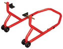 BikeTek Series 3 Front & Rear Track Paddock Stand Set- Red