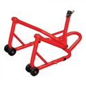 BikeTek Series 3 Front Headlift Track Paddock Stand Set- Red