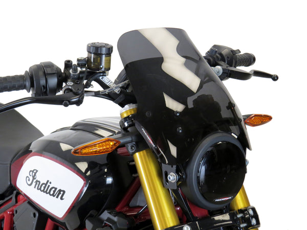 Indian FTR1200 19-2024  Dark Tint (290mm high) Light SCREEN Powerbronze.