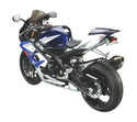 Suzuki GSXR1000  2005-2008  Gloss Black & Silver Mesh Rear Hugger by Powerbronze