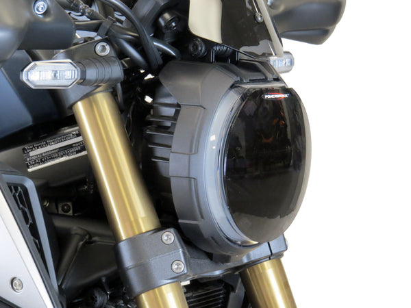 Honda CB650 R 19-2022  Dark Tint (full)Headlight Protectors by Powerbronze RRP £36