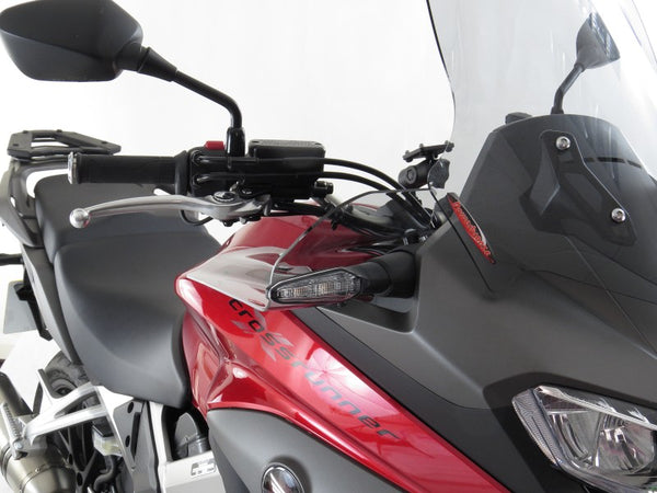 Honda VFR800X Crossrunner  2015-2017  CLEAR  Wind Deflectors Powerbronze.