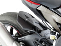 MT-10 & FZ-10  16-2021  Carbon Look & Silver Mesh Rear Hugger by Powerbronze  RRP £132