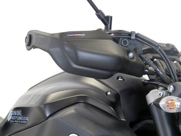 Yamaha MT-07     14-2024  Matt Black Handguard/Wind Deflectors Powerbronze