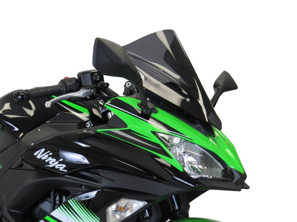 Kawasaki Ninja 650  17-2019  Airflow Dark Tint DOUBLE BUBBLE SCREEN powerbronze.