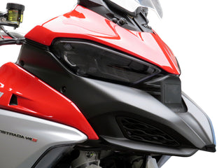Ducati Multistrada V4 2021 >  Dark Tint Headlight Protectors by Powerbronze RRP £36