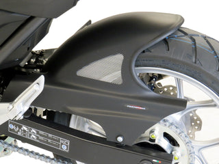 Honda  NC750X  21-2024 Carbon Look & Silver Mesh Rear Hugger  Powerbronze