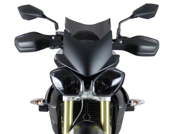 Triumph Street Triple 2013-2016  Matt Black Handguard/Wind Deflectors Powerbronze