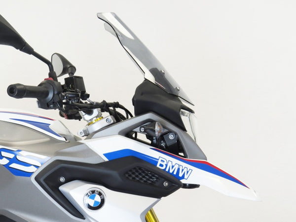 BMW G310GS  17-2024 Light Tint 370mm Flip/Tall SCREEN Powerbronze.
