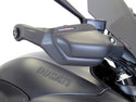 Ducati  Diavel 1260  2019-2023  Matt Black Handguard/Wind Deflectors Powerbronze