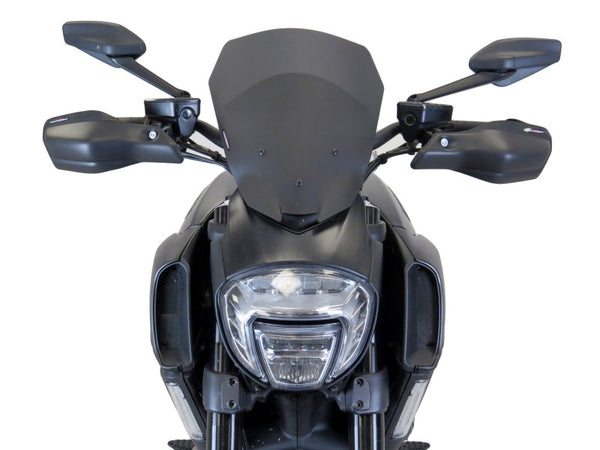 Ducati Diavel 2015-2018  Matt Black Handguard/Wind Deflectors Powerbronze