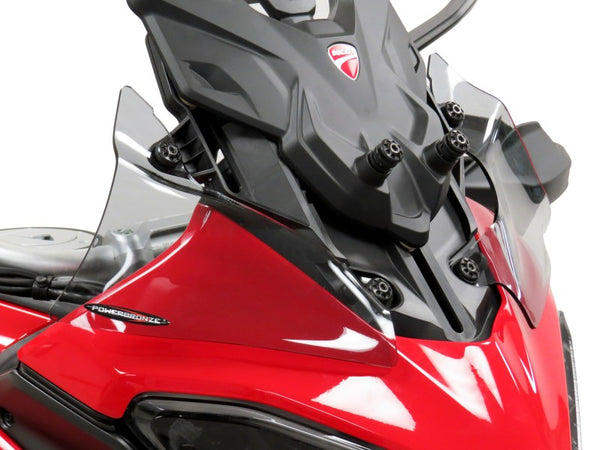 Ducati Multistrada V4  2021 > Dark Tint Wind Deflectors Powerbronze.