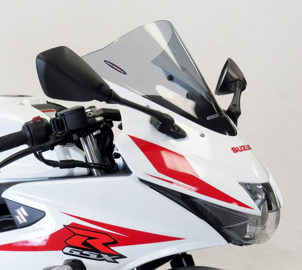 Suzuki GSX-R125  17-2025 Airflow CLEAR DOUBLE BUBBLE SCREEN by Powerbronze