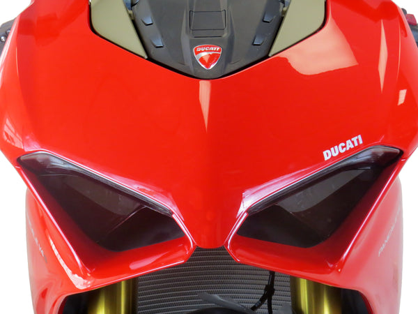 Ducati Panigale V4 & V4S  18-24  Dark Tint Headlight Protectors by Powerbronze RRP £36