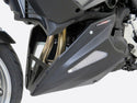 BMW F900R  20-2023 Belly Pan Gloss Black & Silver Mesh  Powerbronze