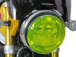 Fits Honda Monkey 18-2024 Fluo Green Headlight Protectors by Powerbronze RRP £41