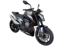 KTM 790 Duke 18-2020 Belly Pan Gloss Black & Silver Mesh by Powerbronze BSB