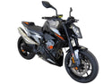 KTM 890 Duke R 20-2023 Belly Pan Gloss Black & Silver Mesh by Powerbronze BSB