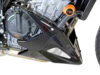 KTM 790 Duke 18-2020 Belly Pan Matt Black & Silver Mesh by Powerbronze BSB