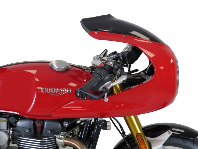 Triumph Thruxton R Track Racer 16-21 CLEAR 440mm Flip/Tall SCREEN