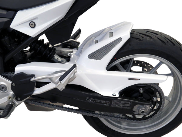 BMW F900R & XR 20-25 Carbon Look Silver Mesh Rear Hugger Powerbronze RRP £139