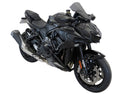 Kawasaki  ZH2    2020-2025  Belly Pan  Gloss Black & Silver Mesh by Powerbronze. RRP £172