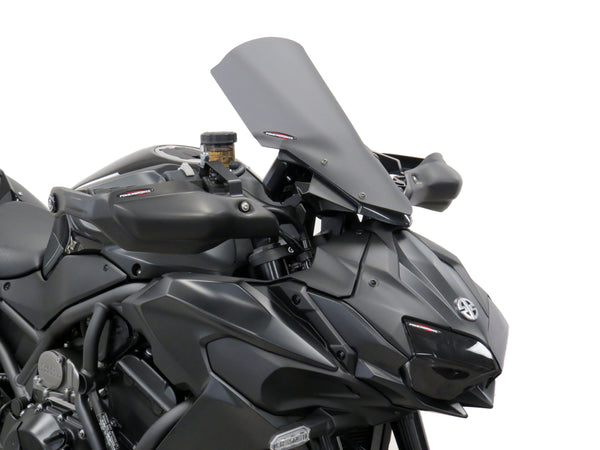 Kawasaki ZH2  20-2025 Frosted Stealth Grey (400mm High) Flip/Tall SCREEN Powerbronze.