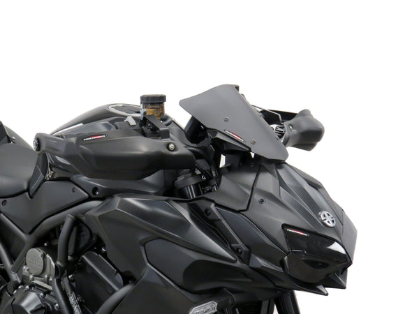 Kawasaki ZH2  20-2025  Frosted Stealth Grey (235mm High) Flip/Tall SCREEN Powerbronze.