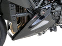 Kawasaki  ZH2    2020-2025  Belly Pan  Gloss Black & Silver Mesh by Powerbronze. RRP £172
